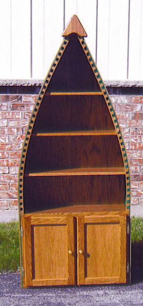Canoe Shaped Bookshelf | How To and DIY Building Plans Online Class 