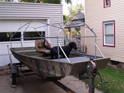 Duck Boat Blind Plans