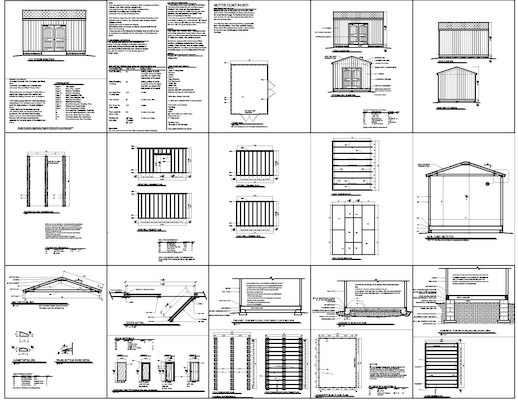 Shed Plans 12x16 Shed Plans Pdf | How To Build Amazing DIY ...