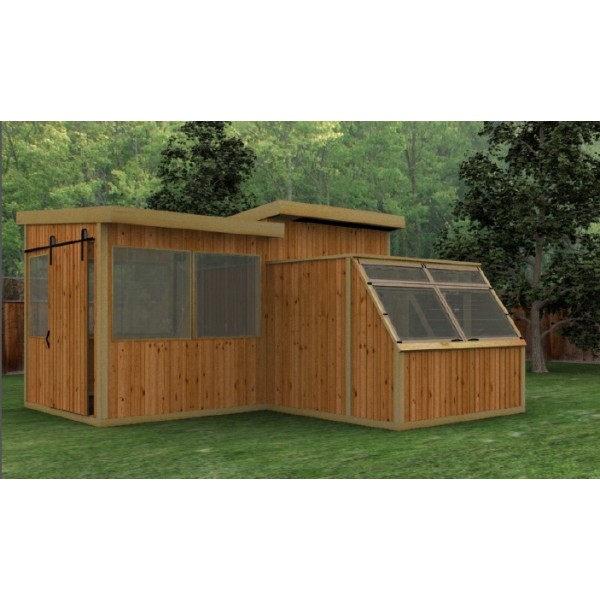 Garden Shed Greenhouse Combination Plans