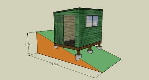 Shed Plans How To Build A Shed Base On Uneven Ground | How To Build 