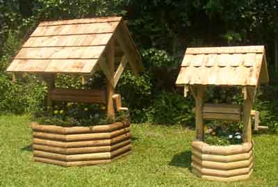 Easy Wood Projects Wishing Well