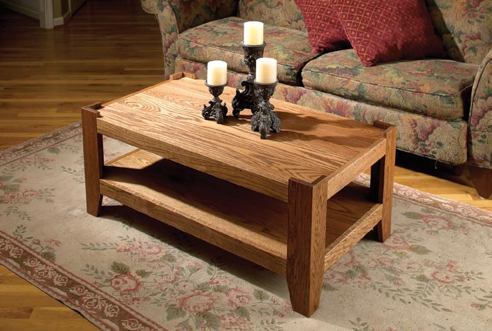 2013/05/20 Oak Coffee Table Plans | How To build a Amazing DIY 