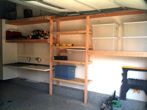 building wood shelves garage | Woodworking Magazine Online