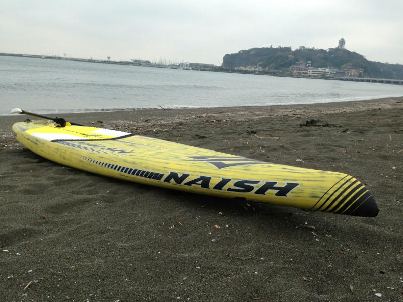 中古 NAISH SUP レースボード HOKUA SURF OKA
