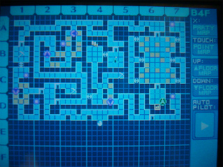 世界樹の迷宮３　地下４階　ＭＡＰ