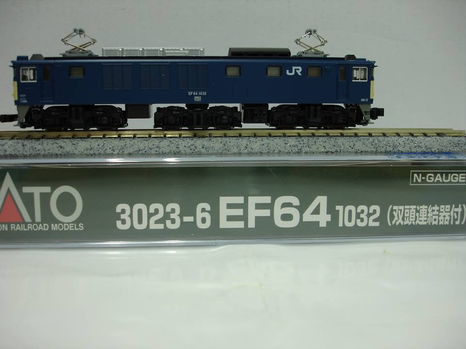 東方模型專賣店3023-6 EF64 1000番台・ 1032（双頭連結器付）