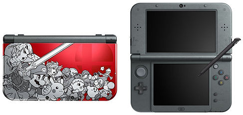 New 3DS LL本体同梱版「Newニンテンドー3DS LL 大乱闘スマッシュ
