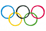 東京五輪 2020 開催決定 オリンピックカラーの宝石 赤い宝石