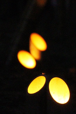 竹林の竹灯篭２