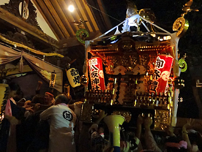 2013年　神奈川県藤沢市葛原　皇子大神・八坂神社例大祭