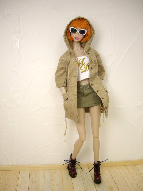 アゾンスタッフ りんごのドールブログ FR Nippon Amelie Dressed Doll"Bonjour! Amelie (Black