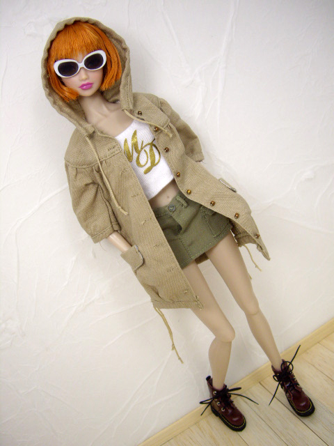 アゾンスタッフ りんごのドールブログ FR Nippon Amelie Dressed Doll"Bonjour! Amelie (Black