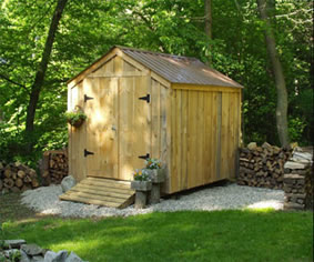 Gambrel Roof Garden Shed Plans