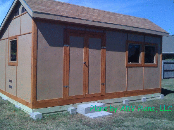 complete backyard shed build in 3 minutes - storage shed