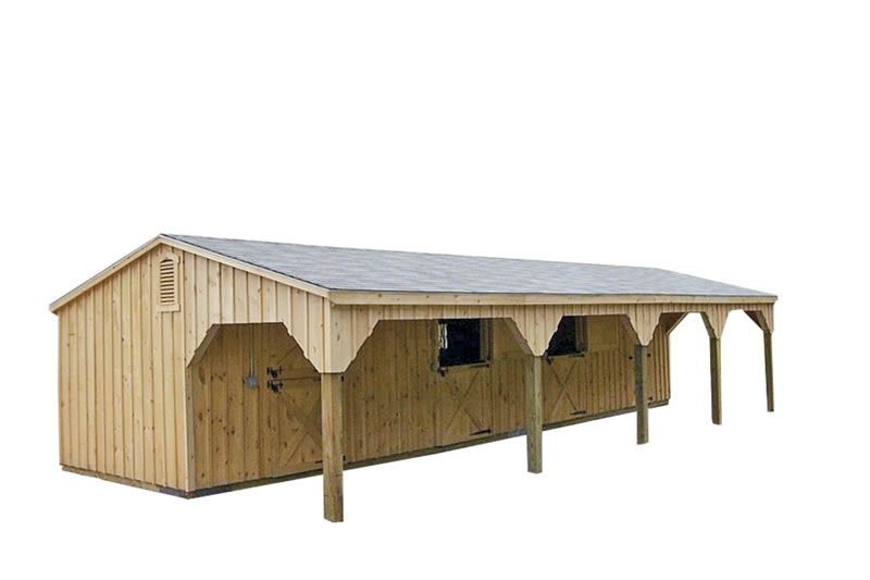 Shed Plans How To Build A Lean To Shed For Horses | How To 