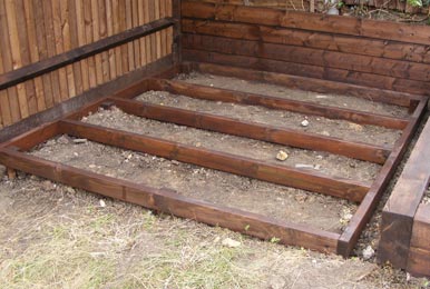 Shed Plans How To Build A Shed Base On Uneven Ground How ...