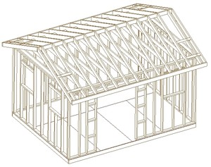 Shed Plans How To Build A Shed Gable Roof How To Build 