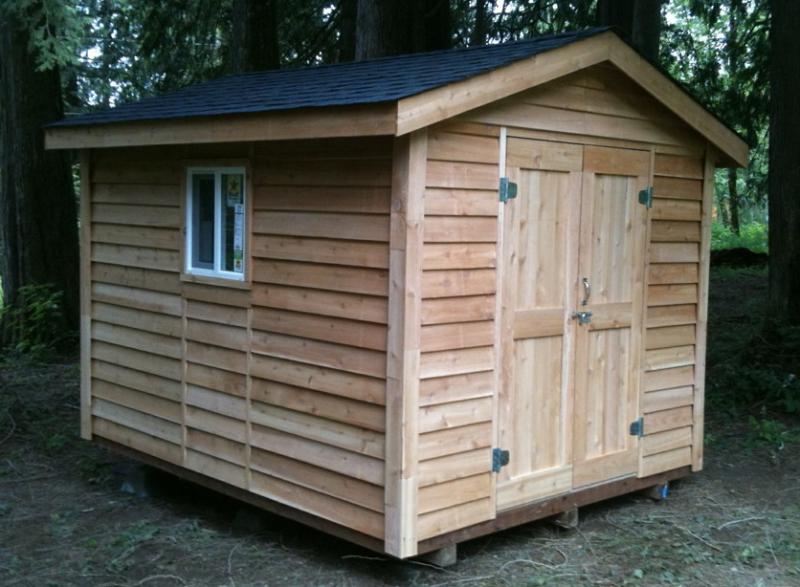 10x12 lean to shed plans - construct101