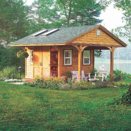 Shed Plans Rustic Shed Plans by 8\'x10\'x12\'x14\'x16 