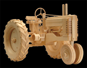 Wooden Toy Tractor Plans | How To build a Amazing DIY 