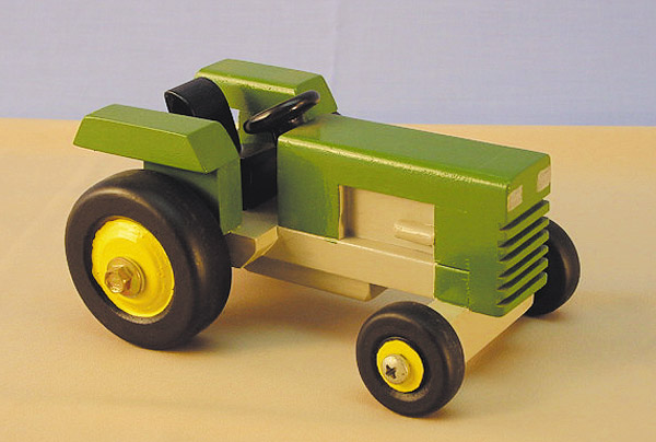 Wooden Toy Tractor Plans How To build a Amazing DIY ...