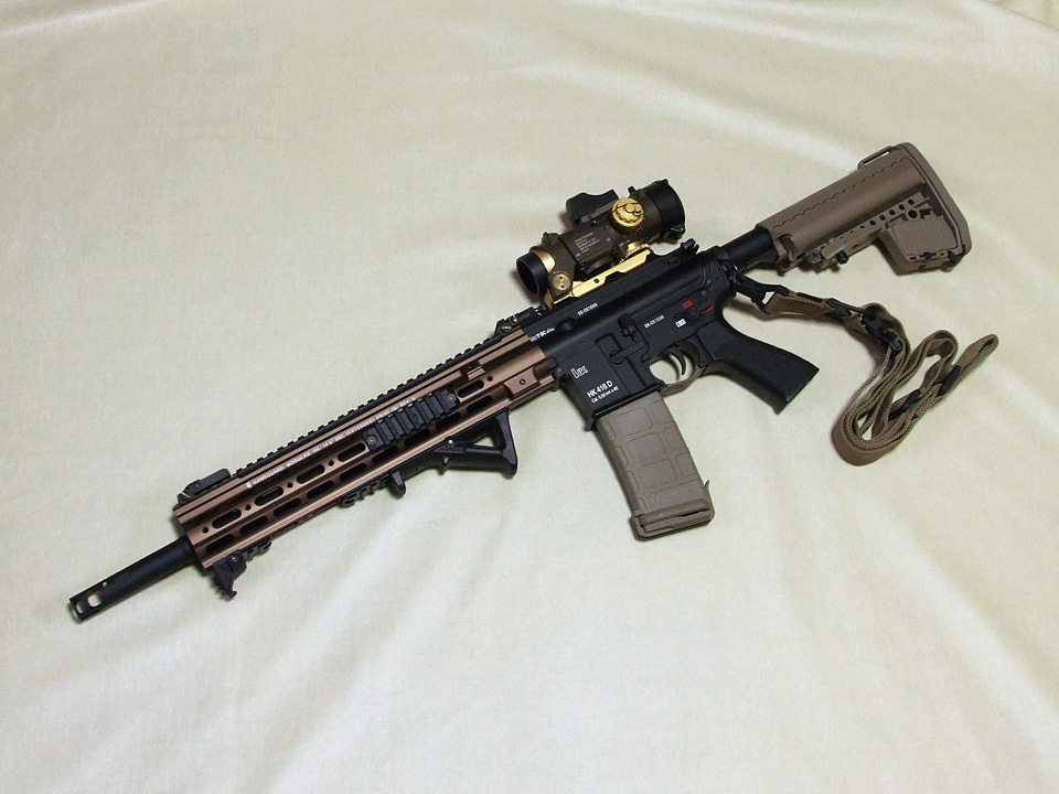 弓乃まびりんす 初次世代購入 HK416 DEVGRUカスタム そしていきなり改造